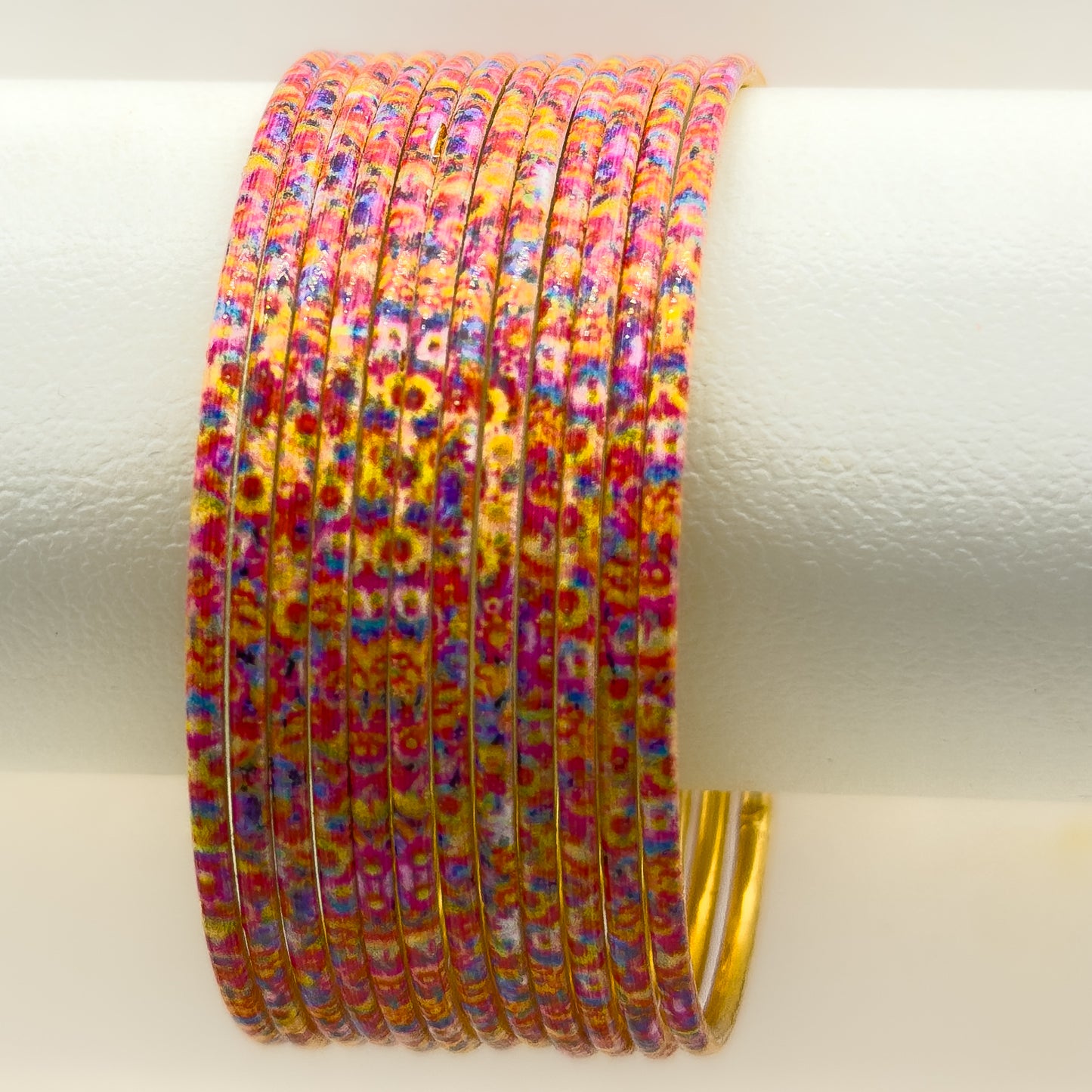 Printed Metal Bangle Sets