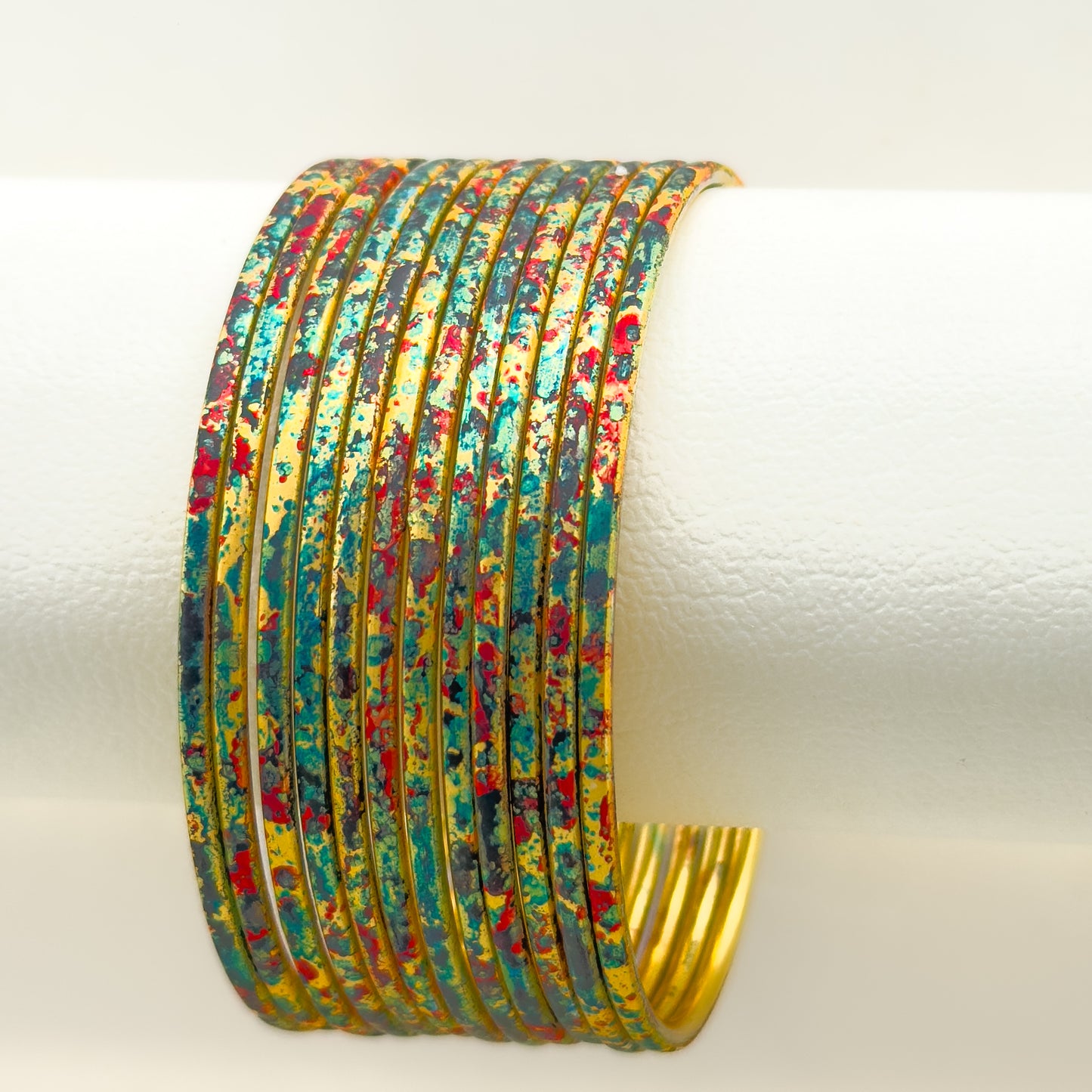 Printed Metal Bangle Sets