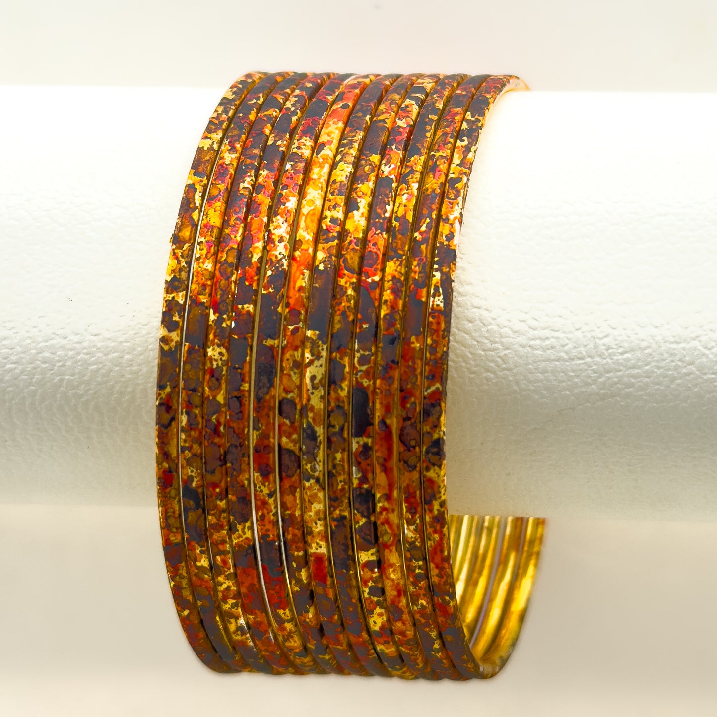 Printed Metal Bangle Sets