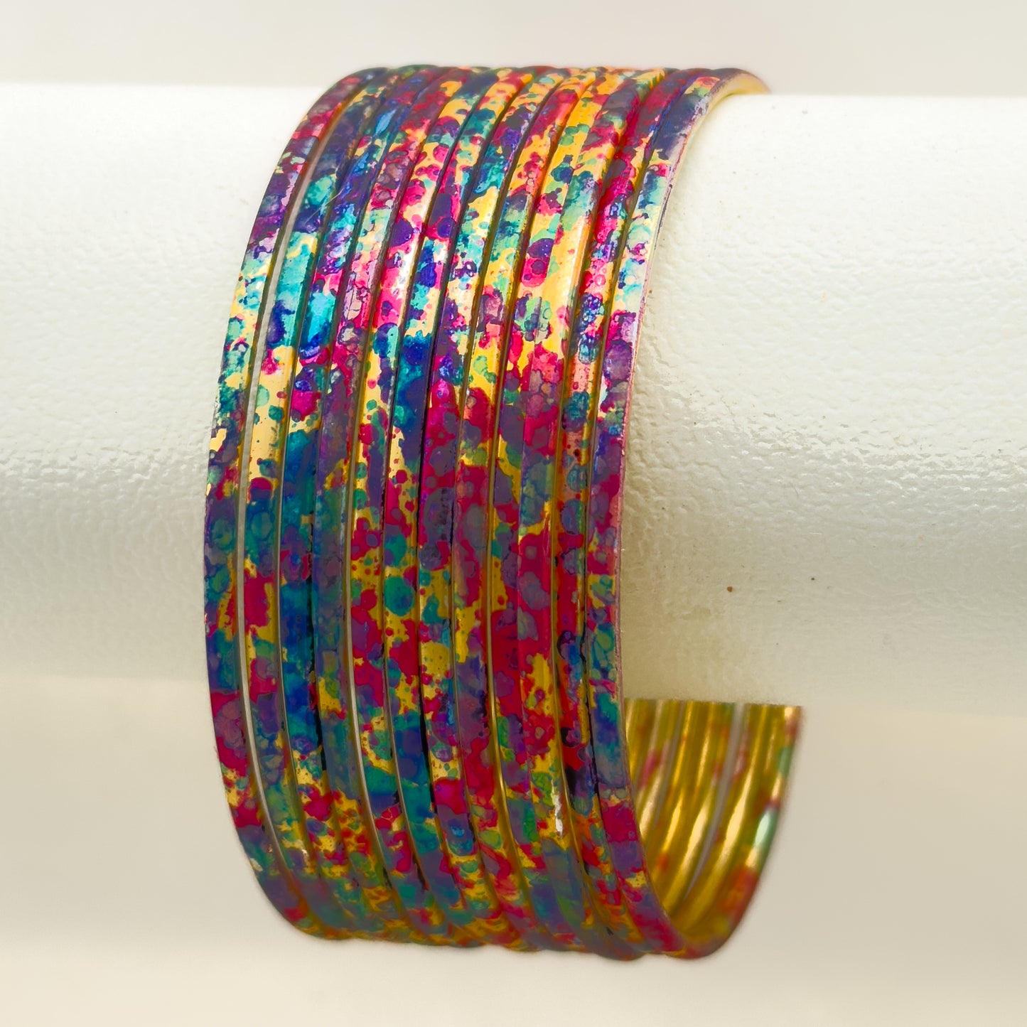 Printed Metal Bangle Sets