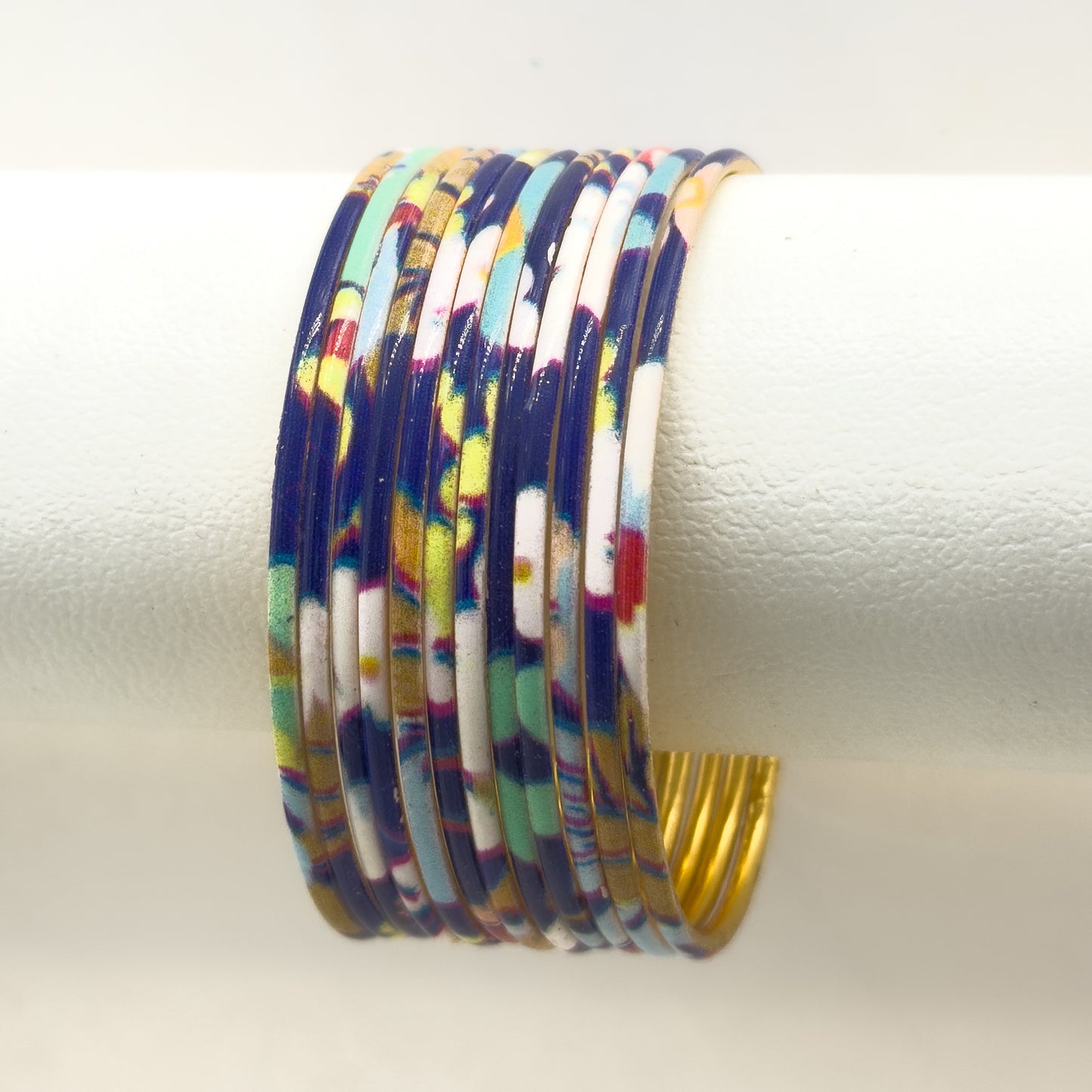 Printed Metal Bangle Sets