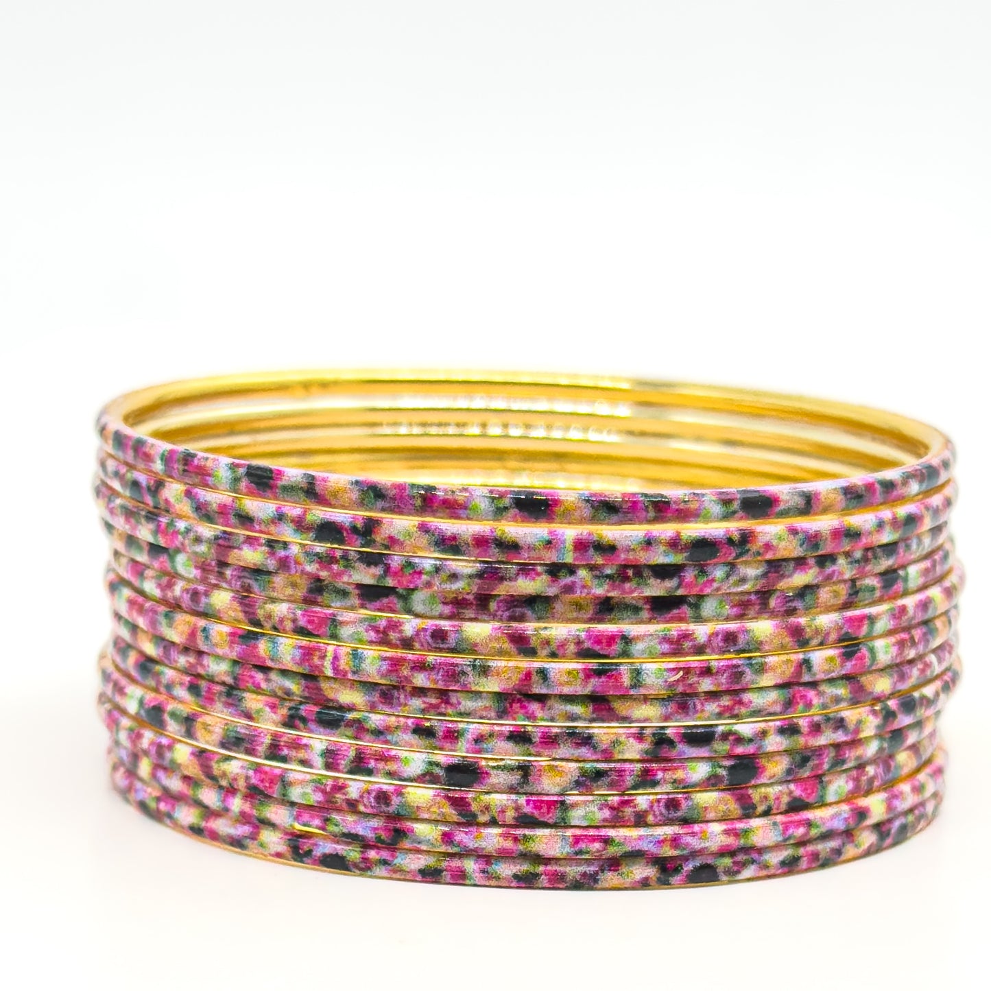 Printed Metal Bangle Sets