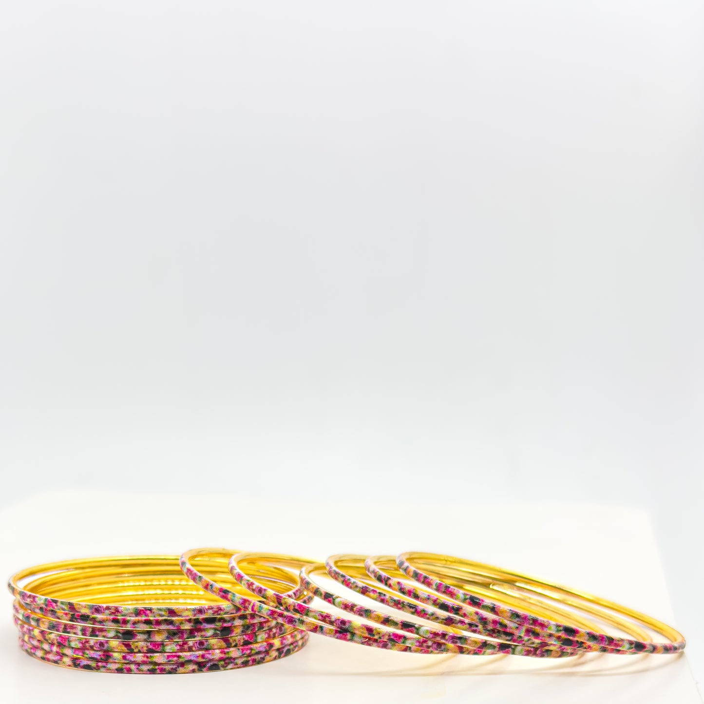 Printed Metal Bangle Sets