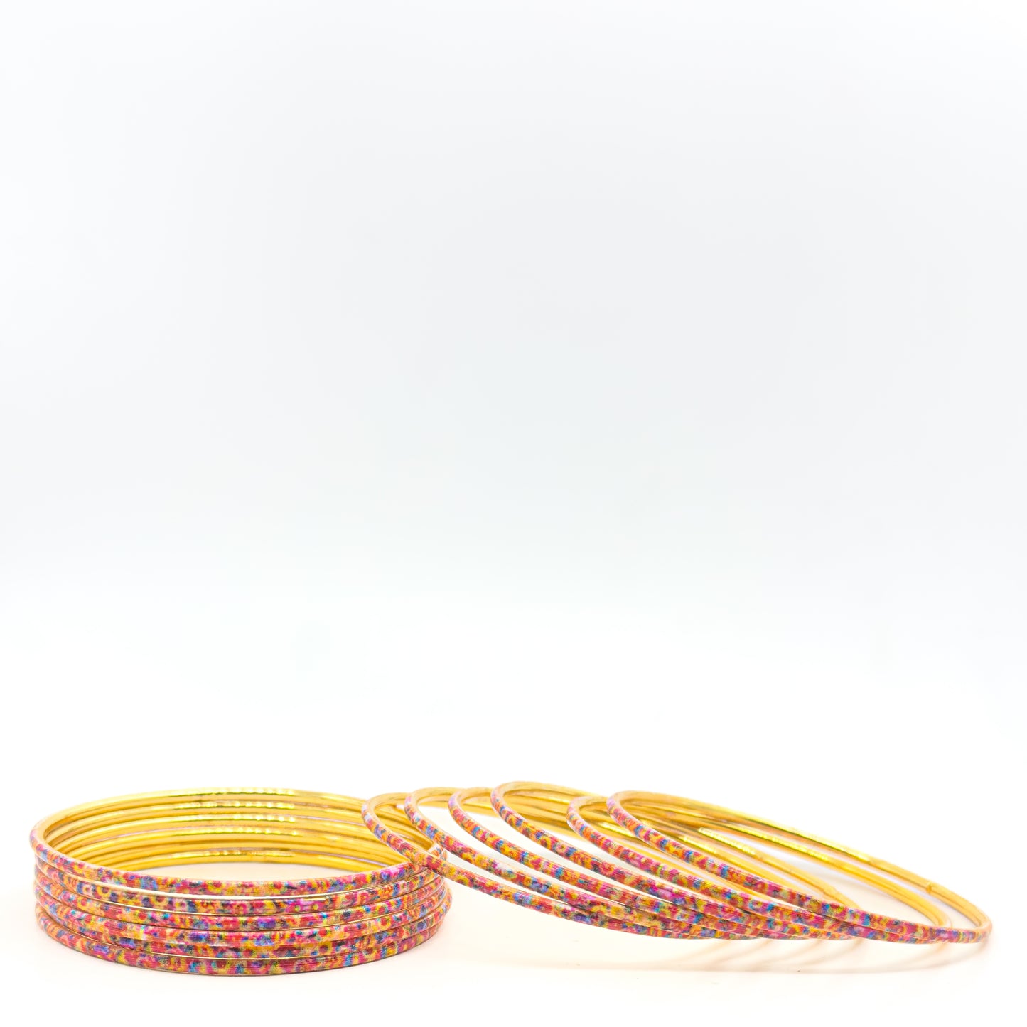 Printed Metal Bangle Sets