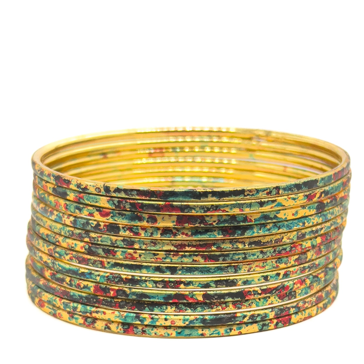 Printed Metal Bangle Sets