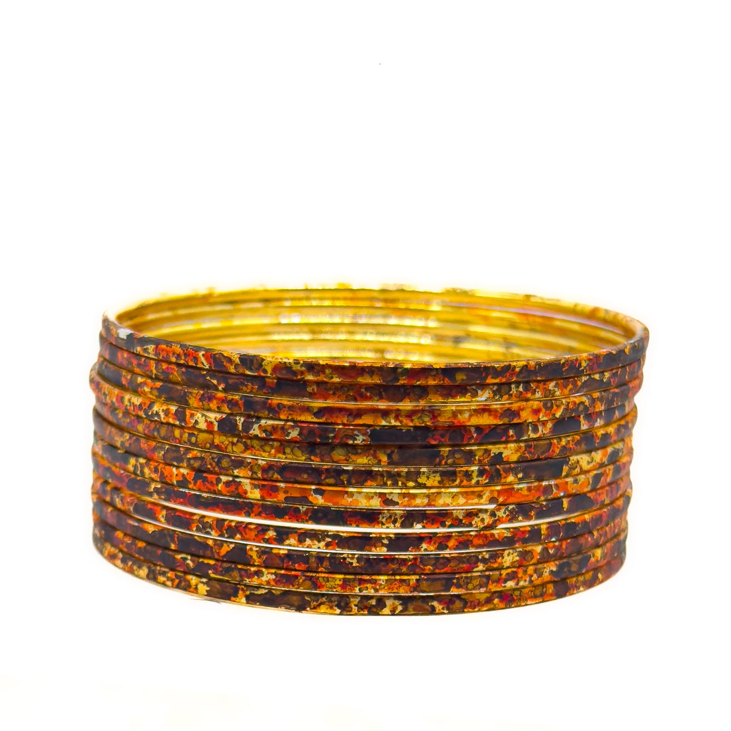Printed Metal Bangle Sets