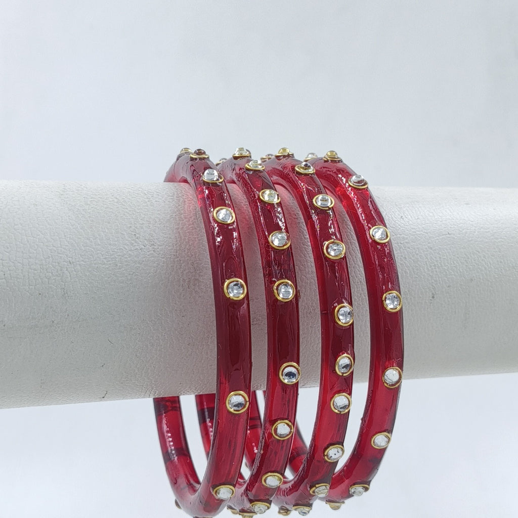 Ruby Red Kundan stone - view 1