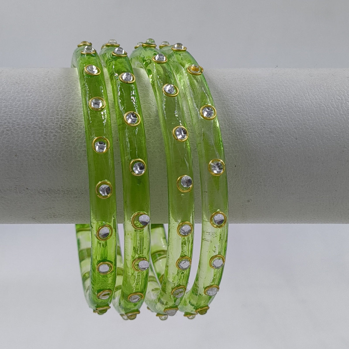 Parrot Green Kundan stone - view 2